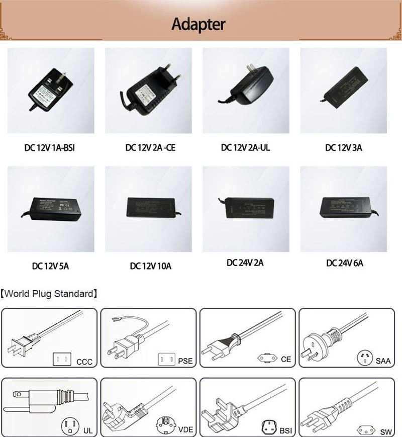led frame on wall