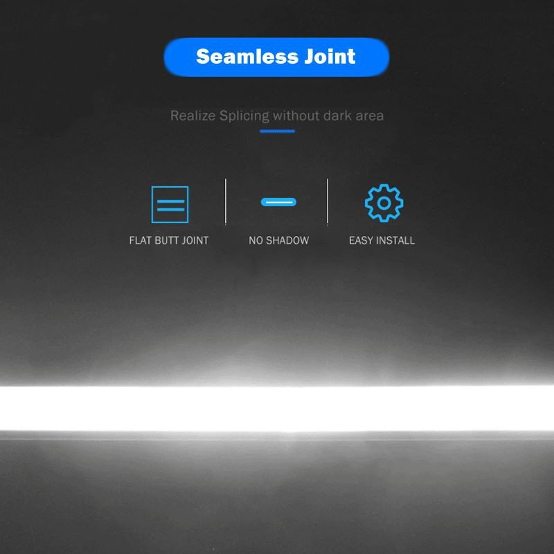 led recessed strip lighting