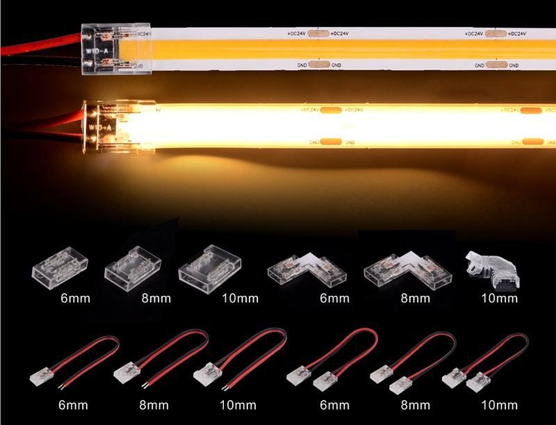 cob led strip connector